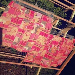 Patchwork skirt for preschooler - twins